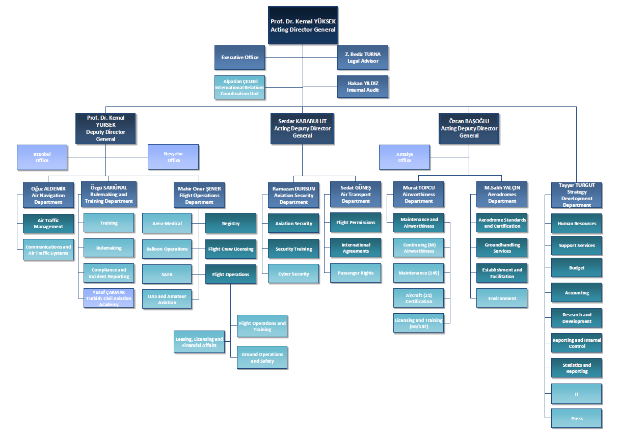 Organizational Chart Civil Aviation Authority Of The - vrogue.co